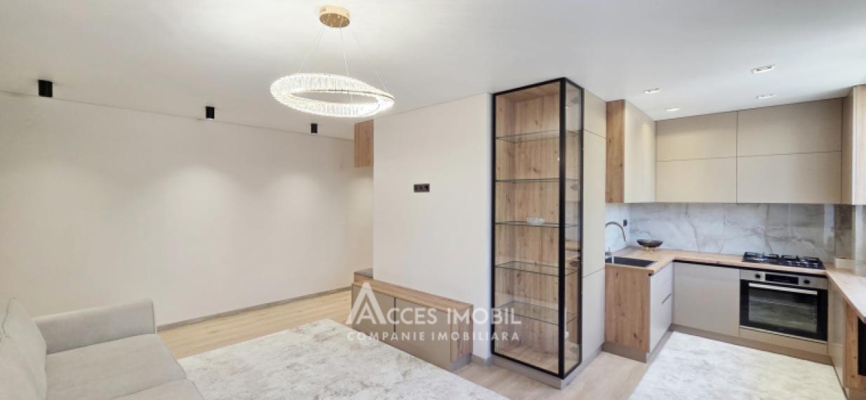 Рышкановка, ул. Мирон Костин, 2 комнаты + гостиная. Евроремонт! Cередина дома!: 1