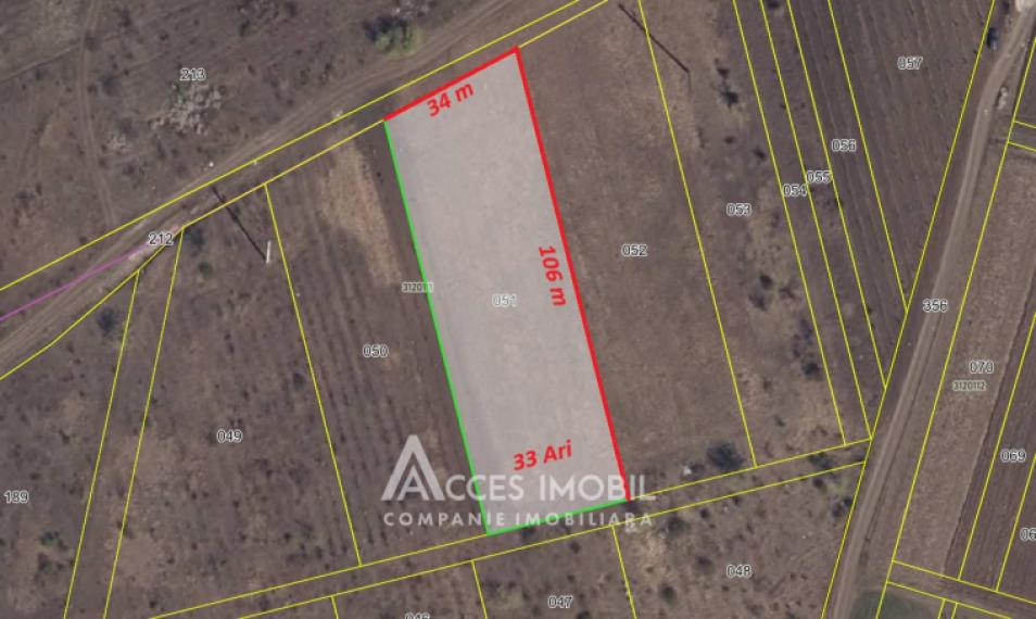 Agricultural land, 33 ares! Budești!: 4