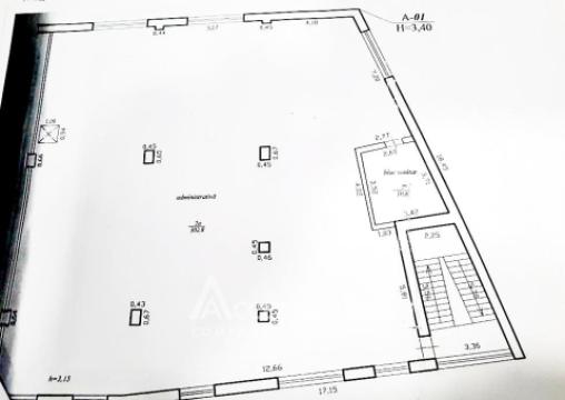 Spațiu Comercial! Râșcani, str. Feredeului, 1260m2 + 5 ari. Euroreparație!: 22