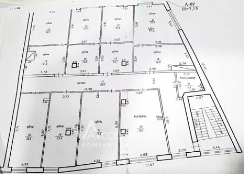 Spațiu Comercial! Râșcani, str. Feredeului, 1260m2 + 5 ari. Euroreparație!: 23