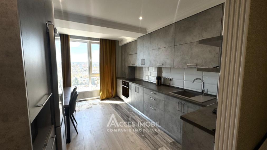 Chirie! Bloc Nou! str. B. P. Hașdeu, Centru, 1 cameră + living. Reparație Premium!: 1