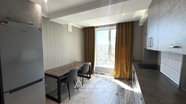 Chirie! Bloc Nou! str. B. P. Hașdeu, Centru, 1 cameră + living. Reparație Premium!: 2