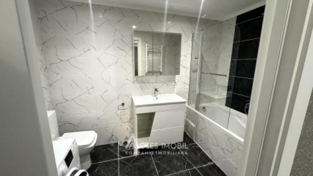 Chirie! Bloc Nou! str. B. P. Hașdeu, Centru, 1 cameră + living. Reparație Premium!: 8