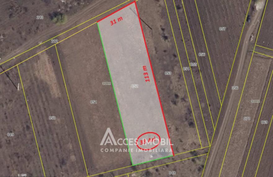 Agricultural land, 33 ares! Budești!: 4