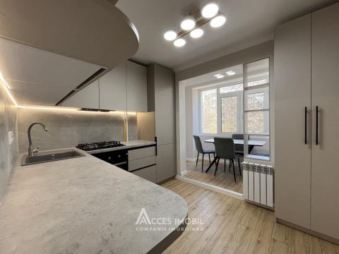 Ботаника, бул. Дачия, 2 комнаты + гостиная! Евроремонт!: 3