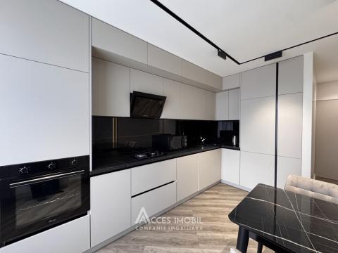 For Rent! New Block! Center, Cojocarilor street, 2 rooms + living. Premium Repair!: 9