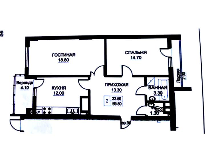 Exfactor! Buiucani, Vasile Lupu street, 2 rooms. White version!: 4