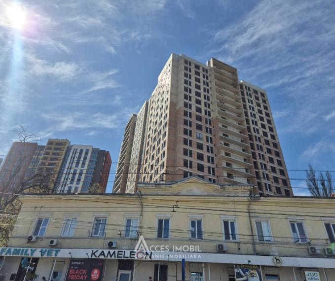 SkyHouse! Botanica, Dimineții street, 2 rooms + living! White Version!: 3