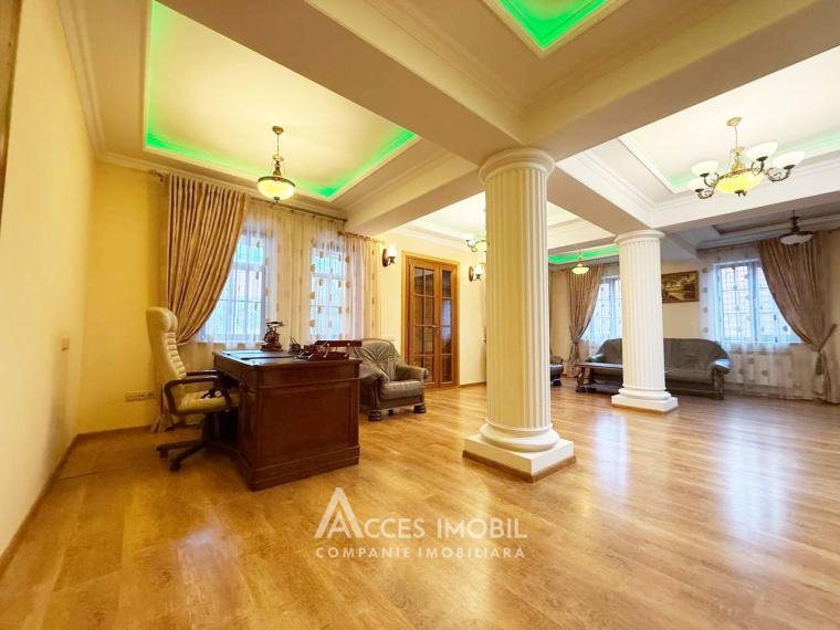 Chirie! Durlești, str. Toma Alimos, 4 camere + living, 250m2 + 6 ari. Euroreparație! Încălzire autonomă!: 2