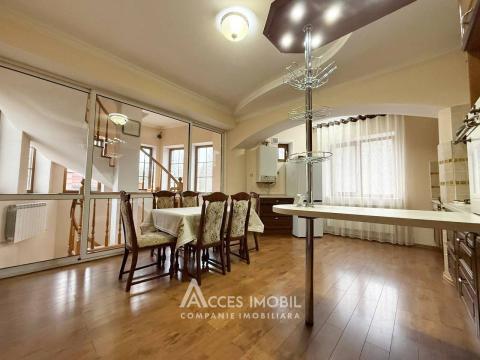 Chirie! Durlești, str. Toma Alimos, 4 camere + living, 250m2 + 6 ari. Euroreparație! Încălzire autonomă!: 10