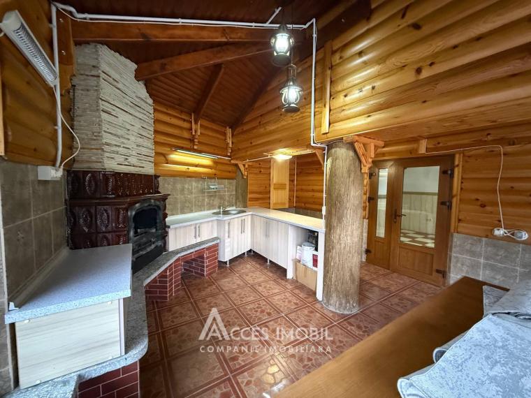 Chirie! Durlești, str. Toma Alimos, 4 camere + living, 250m2 + 6 ari. Euroreparație! Încălzire autonomă!: 22