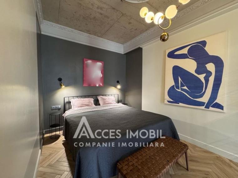 Аренда! Новострой! Центр, ул. Александру чел Бун, 1 комната + гостиная. Евроремонт!: 7