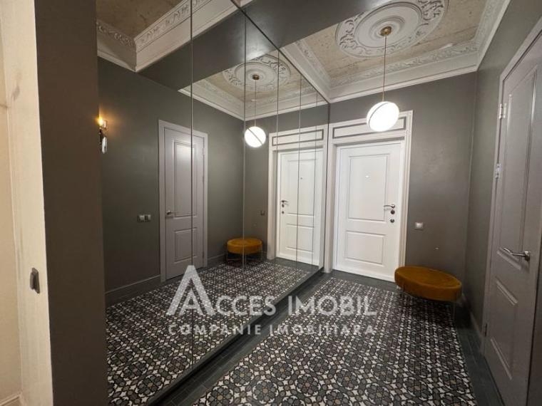 Аренда! Новострой! Центр, ул. Александру чел Бун, 1 комната + гостиная. Евроремонт!: 8