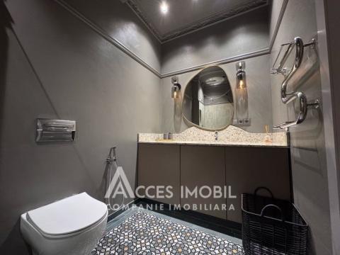 Аренда! Новострой! Центр, ул. Александру чел Бун, 1 комната + гостиная. Евроремонт!: 9