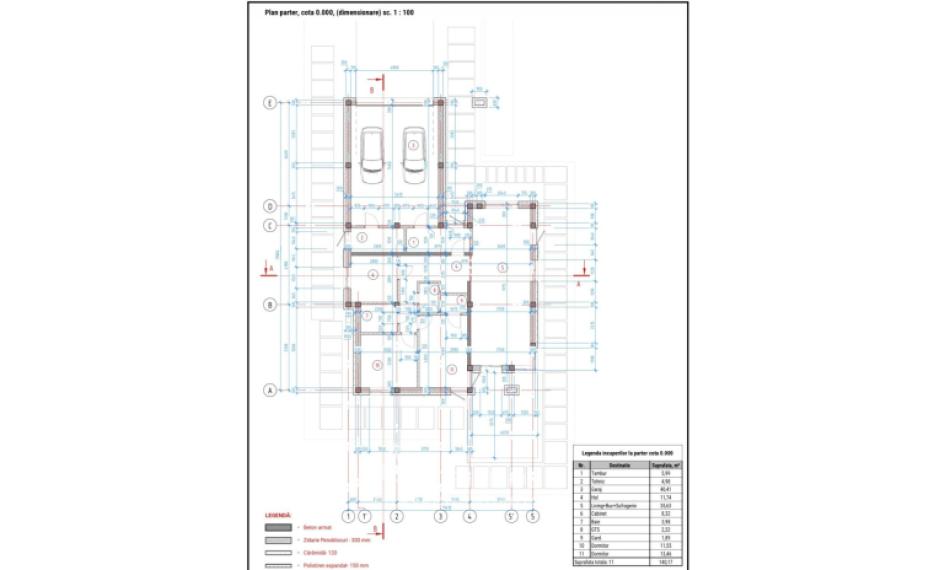 Casă în Cojușna, str. Muşatinilor, 140m2 + 12 ari! Variantă albă!: 16