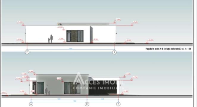 Casă în Cojușna, str. Muşatinilor, 140m2 + 12 ari! Variantă albă!: 17