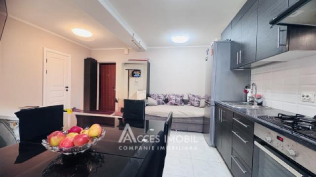 Bloc Nou! str. Cartușa, Durlești, 1 cameră + living. Euroreparație!: 1