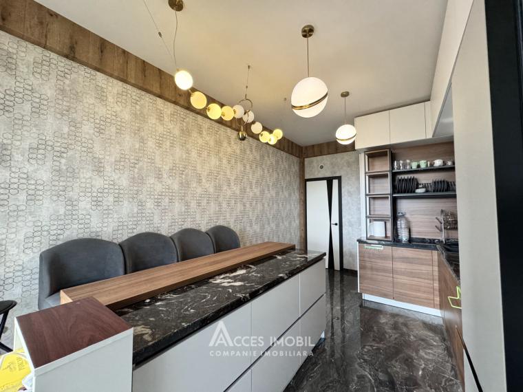 Bloc Nou! Centru, bd. Ștefan cel Mare, 2 camere + living. Euroreparație!: 5