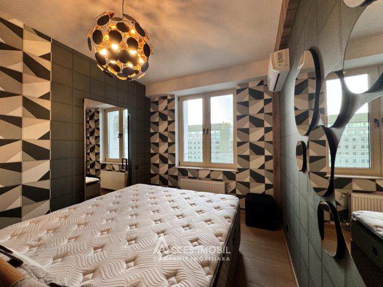 Bloc Nou! Centru, bd. Ștefan cel Mare, 2 camere + living. Euroreparație!: 9