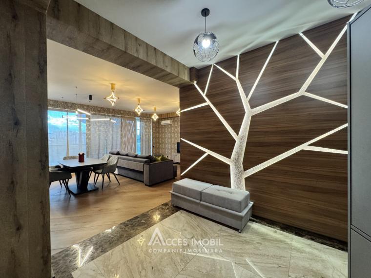 Bloc Nou! Centru, bd. Ștefan cel Mare, 2 camere + living. Euroreparație!: 12