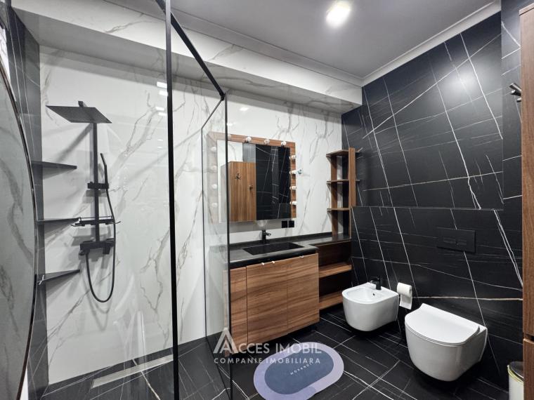 Bloc Nou! Centru, bd. Ștefan cel Mare, 2 camere + living. Euroreparație!: 17