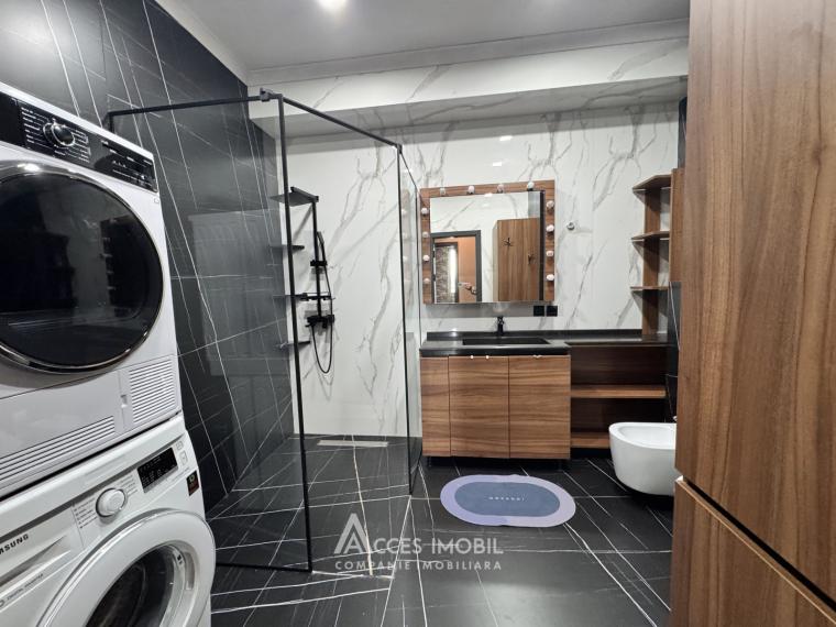 Bloc Nou! Centru, bd. Ștefan cel Mare, 2 camere + living. Euroreparație!: 18