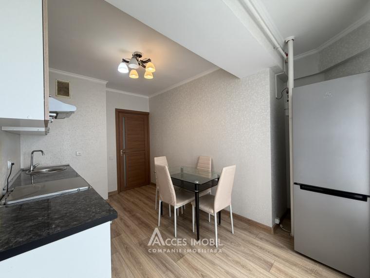 Аренда! Новострой! Центр, ул. Н. Тестемицану, 1 комната. Евроремонт!: 2