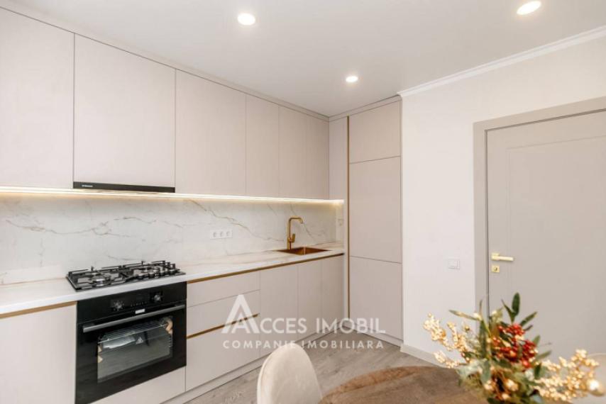 Chirie! Bloc nou! Botanica, str. Băcioii Noi, 1 cameră + living. Reparație Premium!: 2