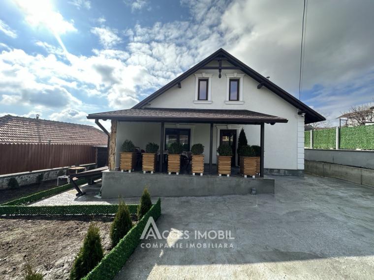 Casă în 2 niveluri! Trușeni, str. Ștefan cel Mare, 108 m2 + 40m2 et. 2, + 4 ari. Euroreparație!: 0