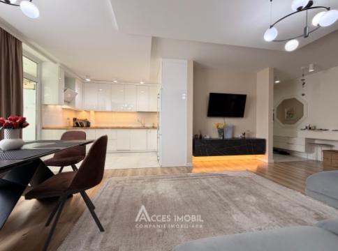 Bloc Nou! Botanica, str. Grenoble, 3 camere + living! Euroreparație!: 1