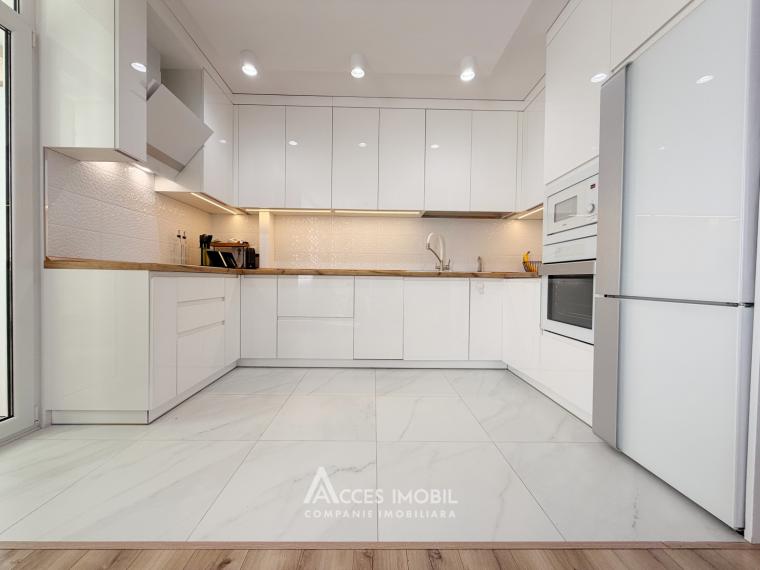 Bloc Nou! Botanica, str. Grenoble, 3 camere + living! Euroreparație!: 5