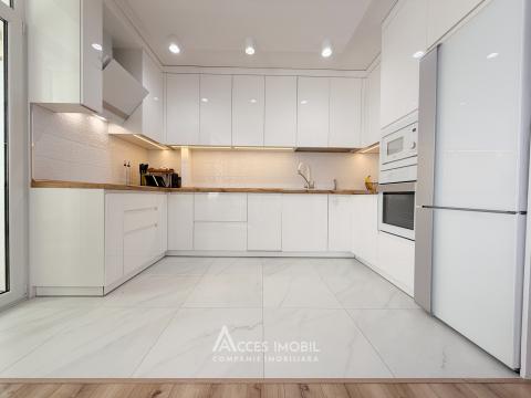 Bloc Nou! Botanica, str. Grenoble, 3 camere + living! Euroreparație!: 5