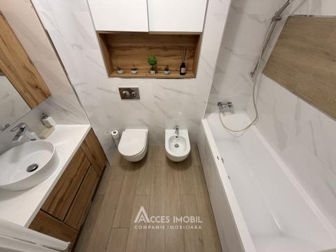 Bloc Nou! Botanica, str. Grenoble, 3 camere + living! Euroreparație!: 18