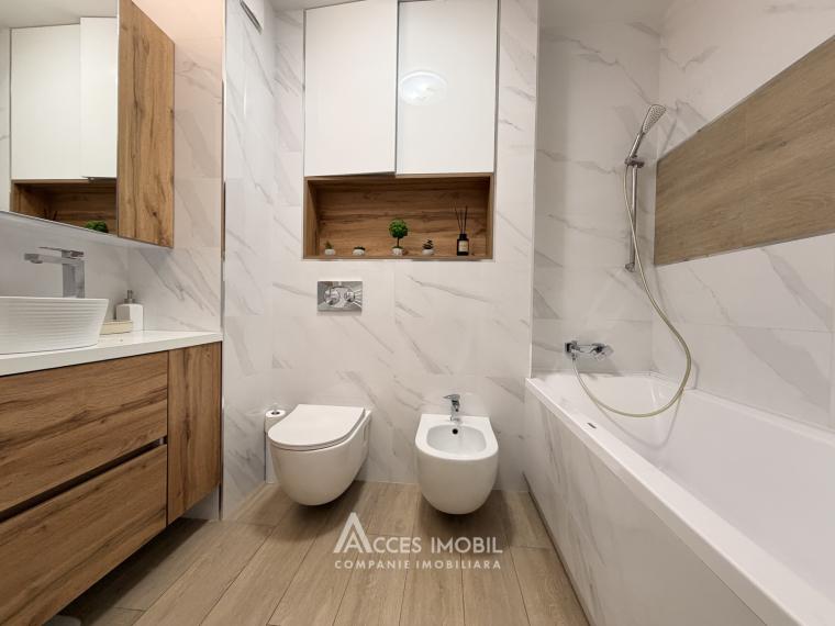 Bloc Nou! Botanica, str. Grenoble, 3 camere + living! Euroreparație!: 19