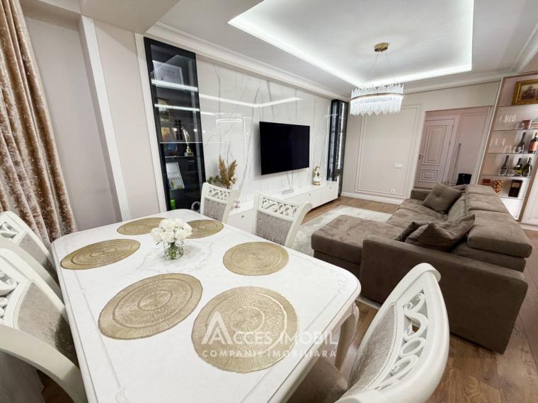 Bloc Nou! Botanica, str. Așhabad, 2 camere + living! Euroreparație!: 6