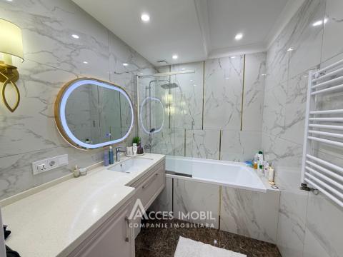 Bloc Nou! Botanica, str. Așhabad, 2 camere + living! Euroreparație!: 16