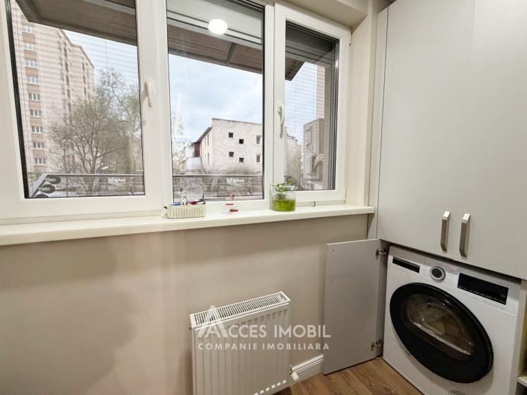 Bloc Nou! Botanica, str. Așhabad, 2 camere + living! Euroreparație!: 18