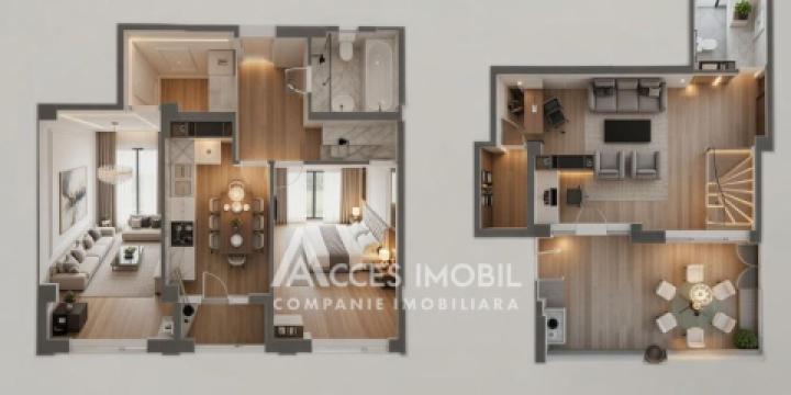 Bloc Nou! Durlești, str. Nicolae Dimo, 3 camere. Variantă albă!: 7