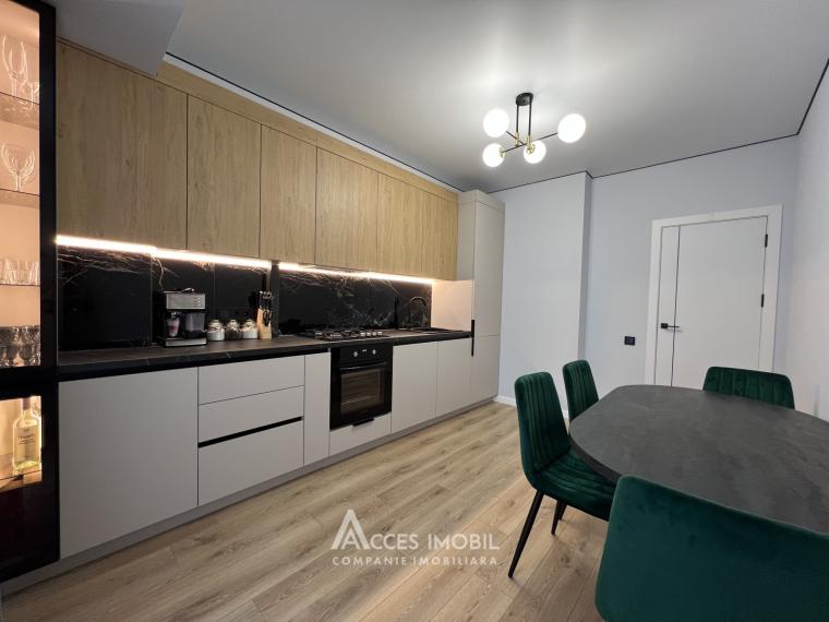 Basconslux! Чоканы, ул. Мирча чел Бэтрын, 1 комната + гостиная. Евроремонт! Средняя позиция!: 1