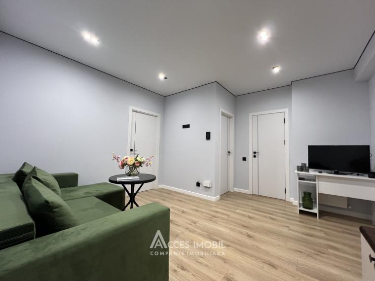 Basconslux! Чоканы, ул. Мирча чел Бэтрын, 1 комната + гостиная. Евроремонт! Средняя позиция!: 2