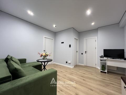 Basconslux! Чоканы, ул. Мирча чел Бэтрын, 1 комната + гостиная. Евроремонт! Средняя позиция!: 2