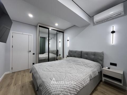 Basconslux! Чоканы, ул. Мирча чел Бэтрын, 1 комната + гостиная. Евроремонт! Средняя позиция!: 4