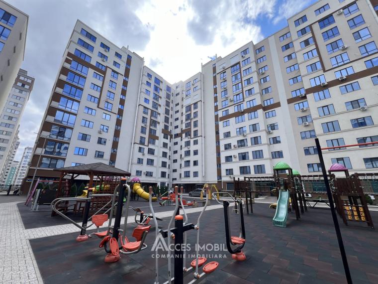 Basconslux! Чоканы, ул. Мирча чел Бэтрын, 1 комната + гостиная. Евроремонт! Средняя позиция!: 9