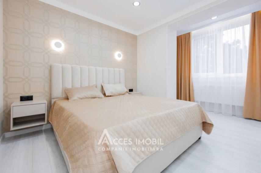 Bloc nou! str. Ialoveni, Telecentru, 2 camere + living. Euroreparație!: 0