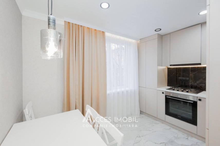 Bloc nou! str. Ialoveni, Telecentru, 2 camere + living. Euroreparație!: 7