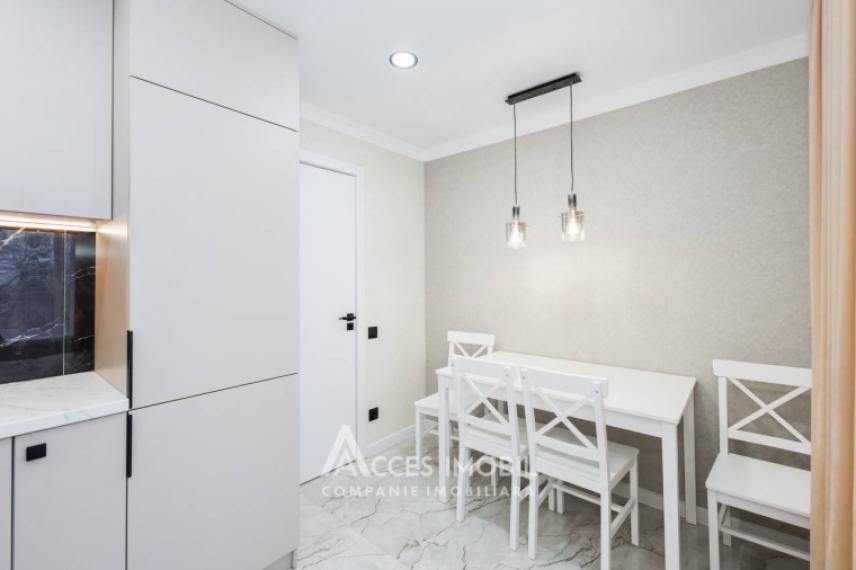 Bloc nou! str. Ialoveni, Telecentru, 2 camere + living. Euroreparație!: 8