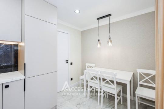 Bloc nou! str. Ialoveni, Telecentru, 2 camere + living. Euroreparație!: 8