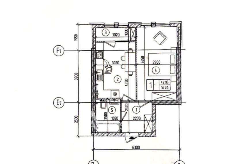 SkyHouse! Botanica, șos. Muncești, 1 cameră + living! Varianta Albă! + Debara!: 1