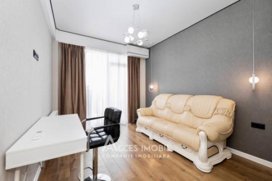 Varincom! Râșcani, bd. Renașterii, 2 camere + living. Euroreparație!: 4