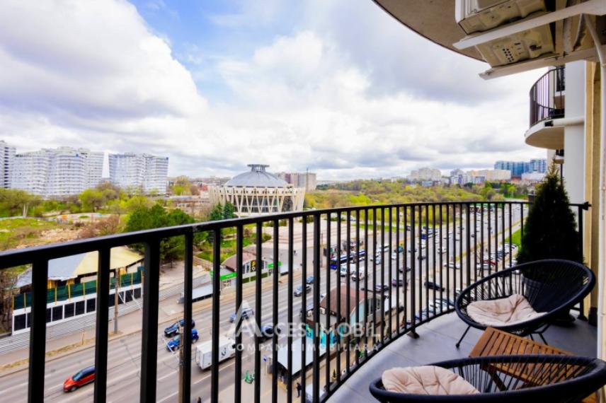 Varincom! Râșcani, bd. Renașterii, 2 camere + living. Euroreparație!: 10